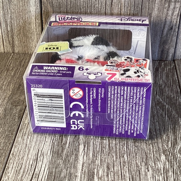 Disney 101 Dalmatians Real Littles Backpacks Includes Bag Tag Series 2 - Picture 6 of 6
